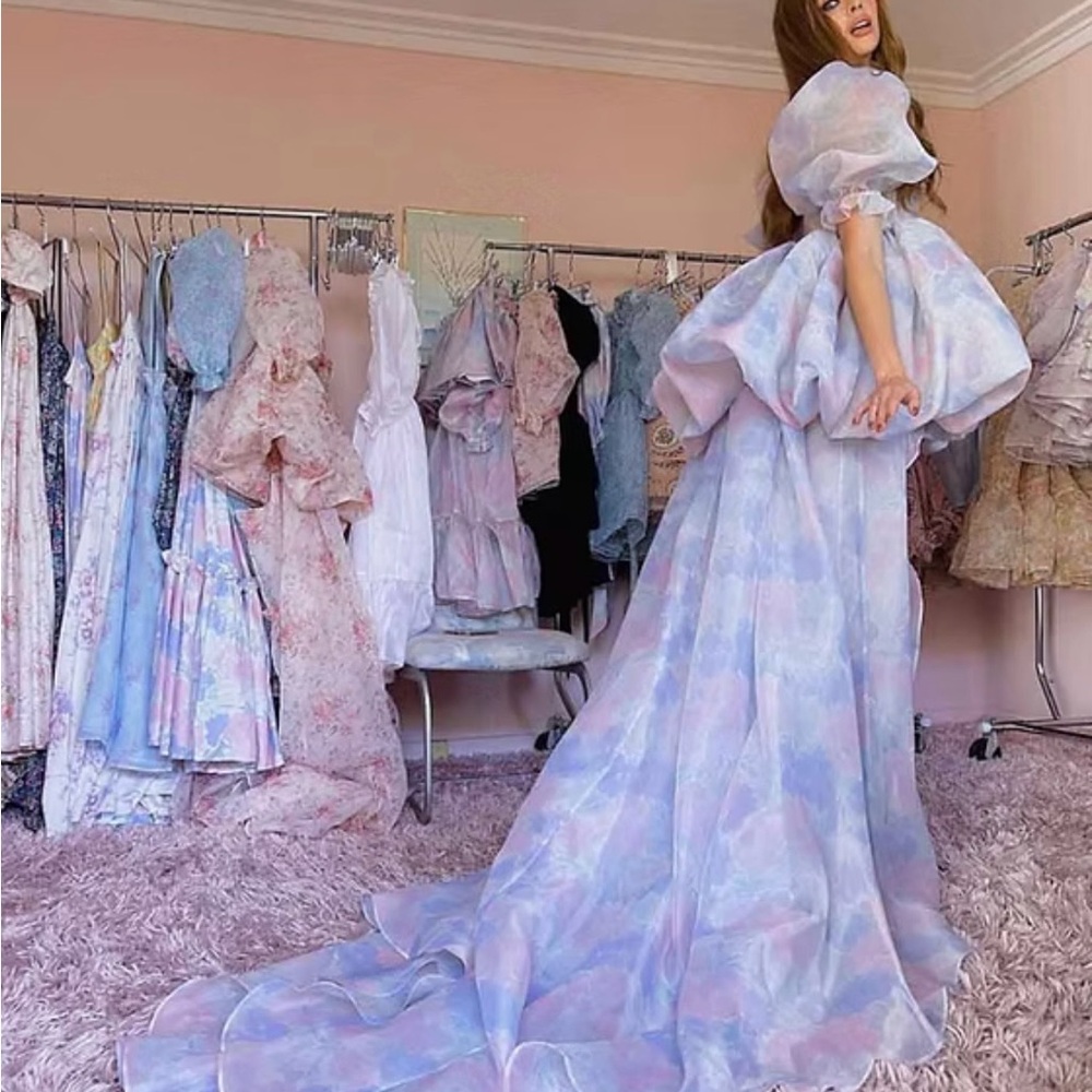 Elegant Pastel Gown